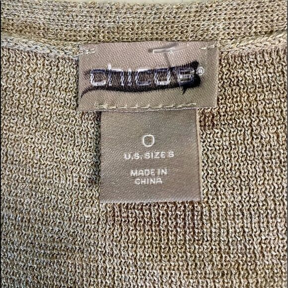Chico's Multi color Stripe sweater Small NWOT - Picture 5 of 7
